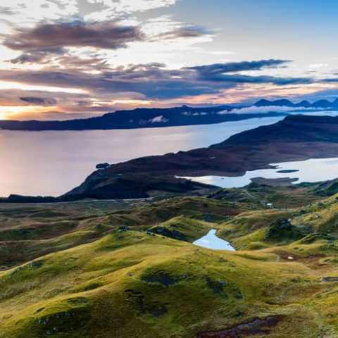 a view of a rocky mountain