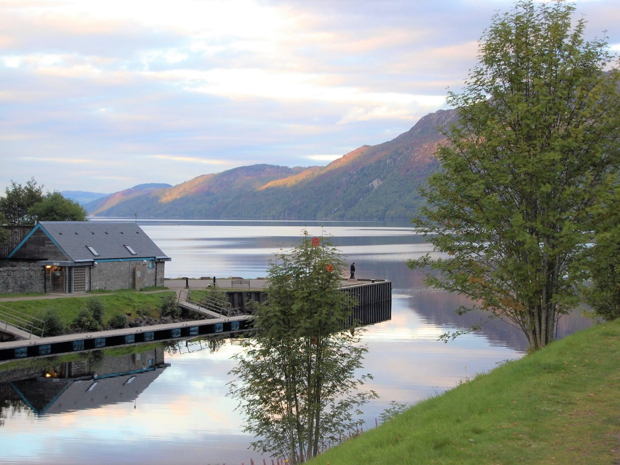 Views of Loch Ness from Fort Augustus
