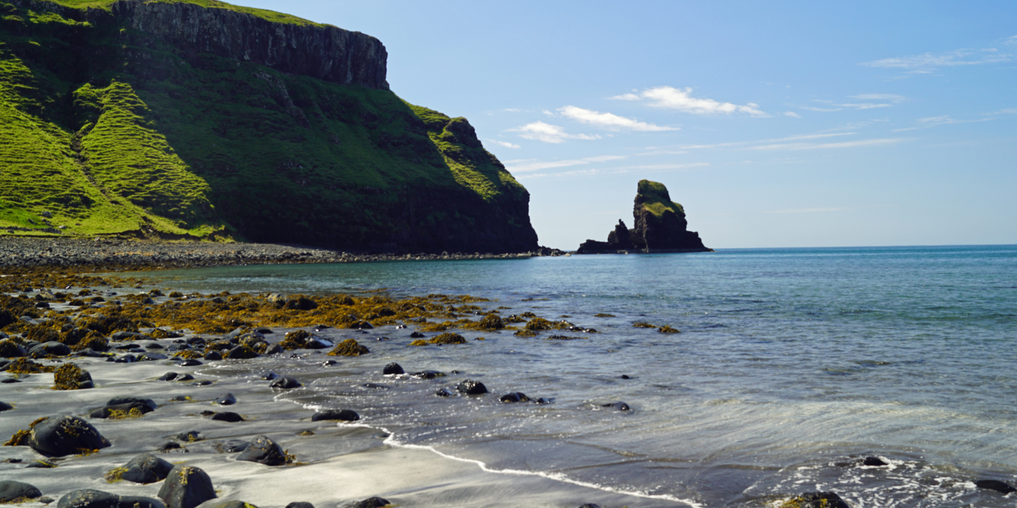 A gorgeous beach in Scotland